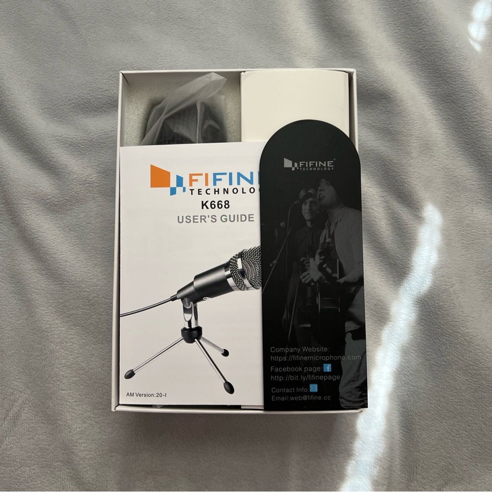 FIFINE K668 USB Microphone